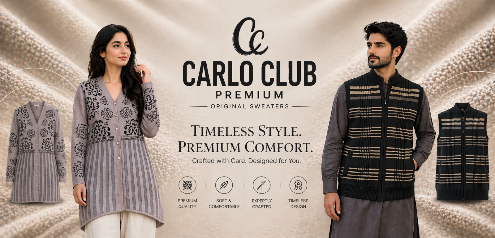 Carlo Club Premium Original Sweaters